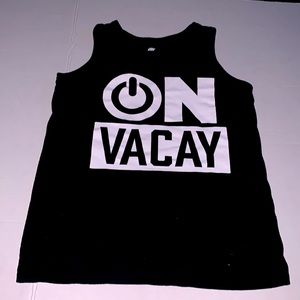 . Boys “On Vacay” Tank Size M 7-8